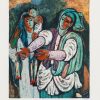 Reuven Rubin -Fisherman Family of Tiberius