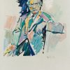 Pinchas Litvinovsky - Portrait of Zalman Shazar
