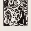 Reuven Rubin -The God Seekers (Adam & Eve)